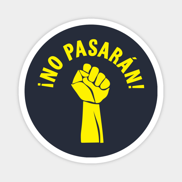 No Pasaran Magnet by dumbshirts